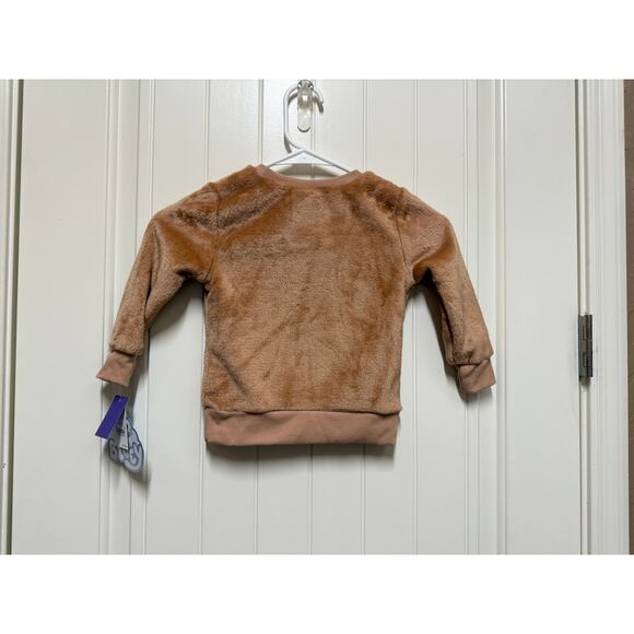 NWT Bluey Bingo Sherpa sweatshirt Christmas Size 18 months - Picture 4 of 4